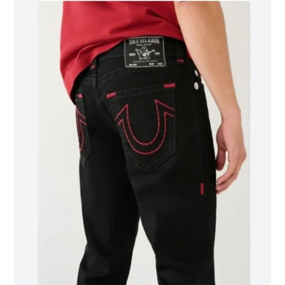 true religion super t stitching ricky relaxed straight fit Size 36